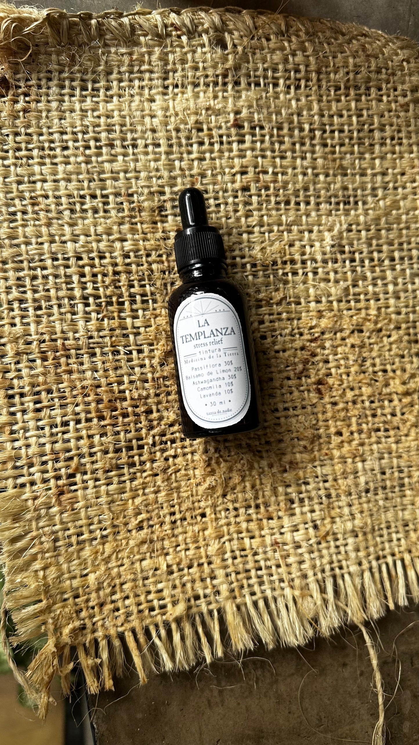 TINTURA BOTÁNICA LA TEMPLANZA